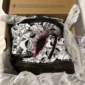 Dr. Martens Meadow Print Athena Boots
